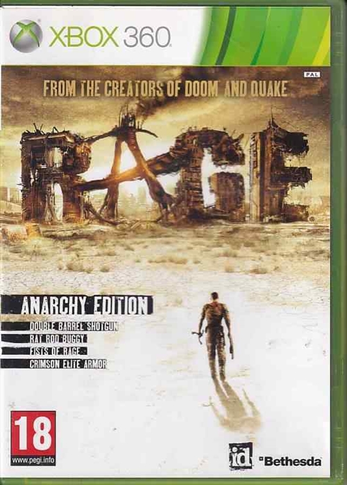 Rage Anarchy Edition - XBOX 360 (B Grade) (Used) (Eng)